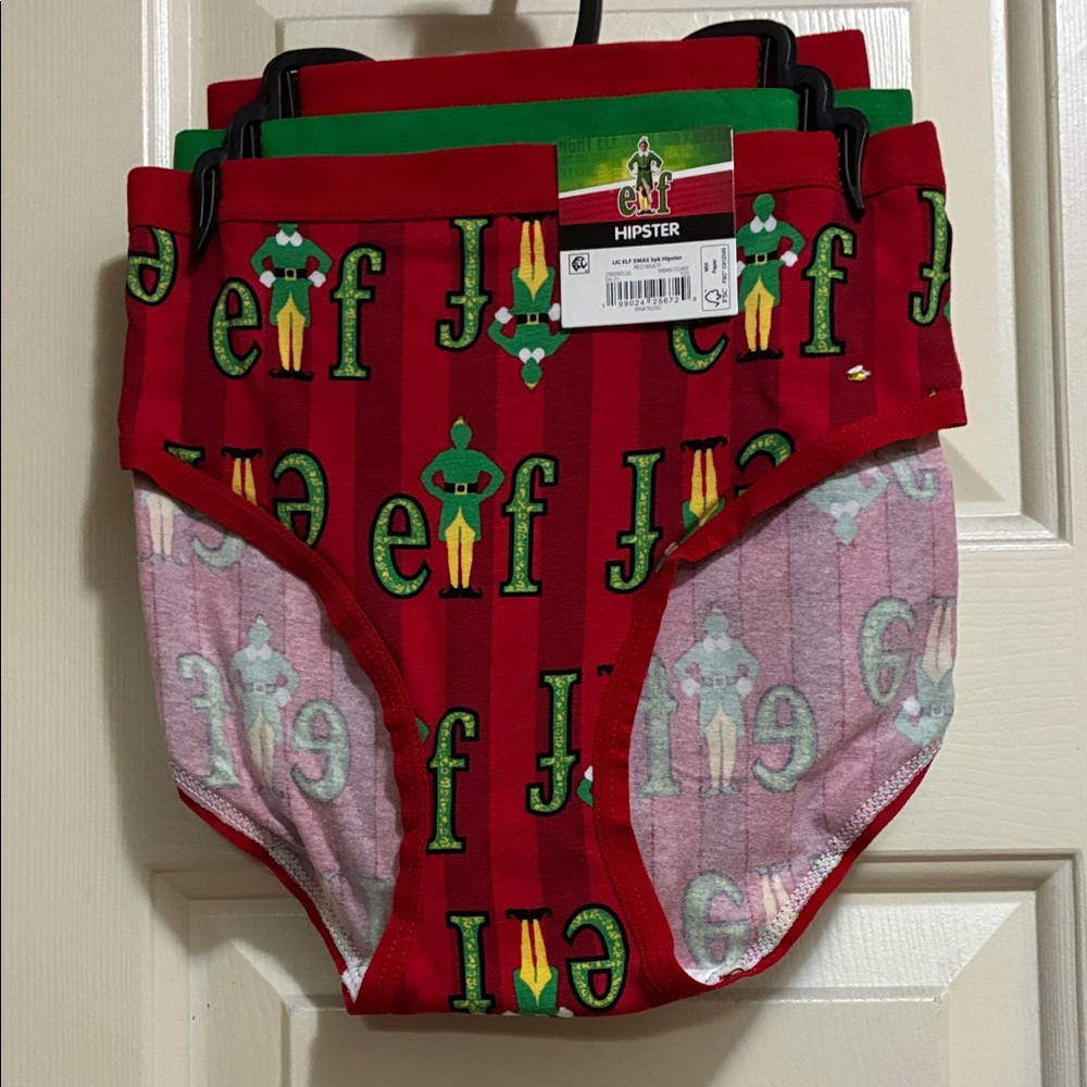 ELF Hipster Underwear  3 pack. Christmas gift!